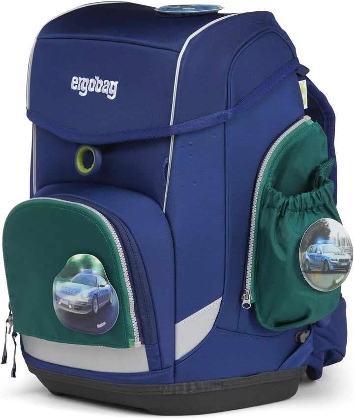 ergobag Unisex Jugend Side Pocket Zip Set dekozubehör, Grün (Verde), Einheitsgrösse