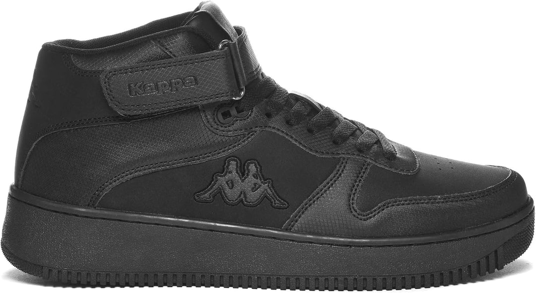 Kappa Unisex Logo Maserta Md VGymnastikschuh 40 EU Schwarz, 40 EU Schwarz