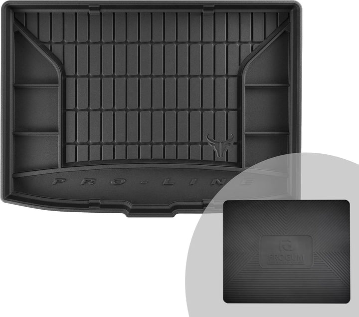 FROGUM ProLine 3D Gummimatte Exklusive Auto Kofferraummatte Kofferraumwanne für Nissan Juke I 2014-2