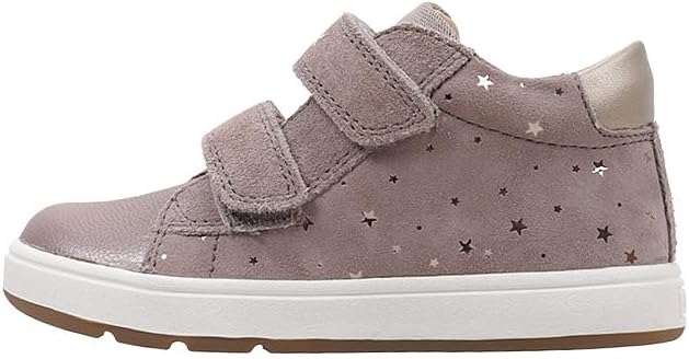 Geox Baby-Mädchen B Biglia Girl C Erste Schritte 18 EU Beige, 18 EU Beige