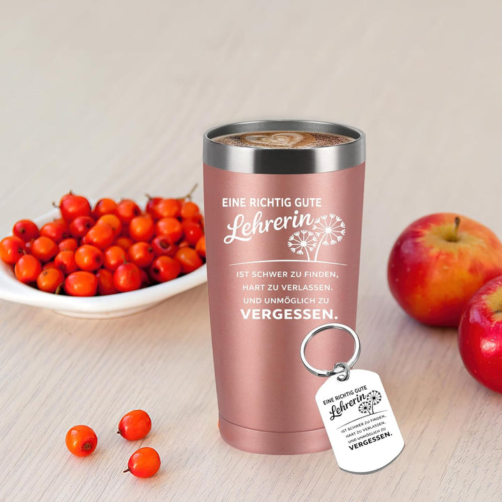 Lehrerin Geschenk, Abschiedsgeschenk Lehrerin, Geschenk für Lehrer zum Abschied, Bester Lehrer, 20oz