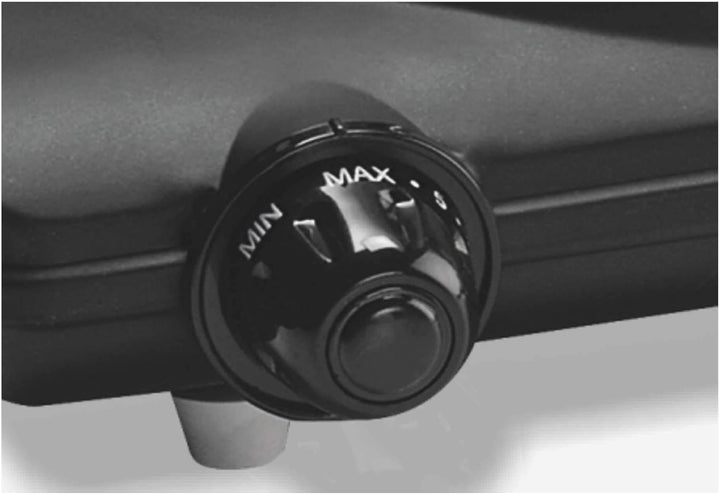 Plaque Électrique Haeger Double Disc Noir 2 Feux à gaz 2250W