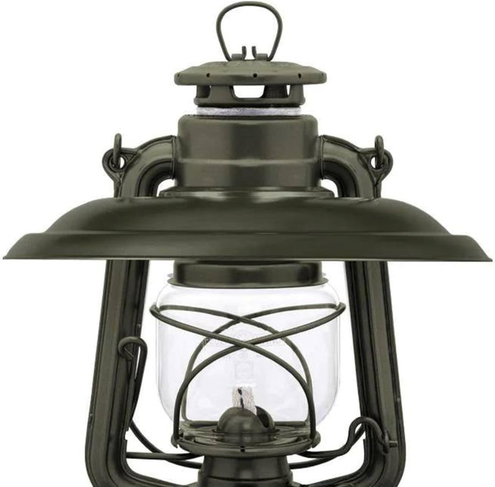 Feuerhand Reflektorschirm für Sturmlaterne - Olijf Groen - Stahl - Rund - Olivegrün