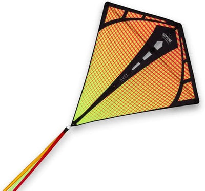 Prism Kite Technology Vertex High Flying Diamond Kite with 10' Long Triple Streamer Tail Infrarot, I