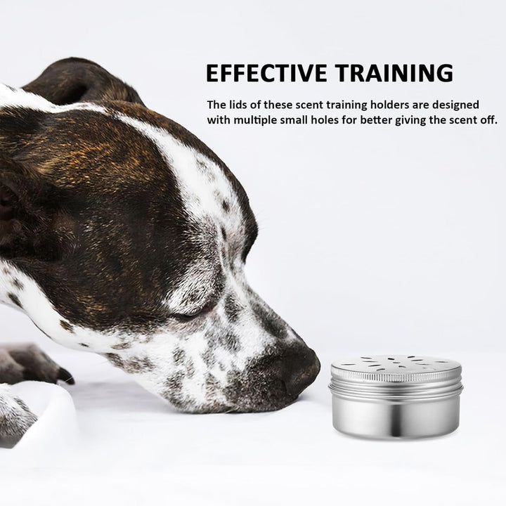 Kisangel Hundeduft Trainingsboxen Mit Magnetpunkten – 10X Geruchsdosen Aus Aluminium 2.7 Zoll Für Na
