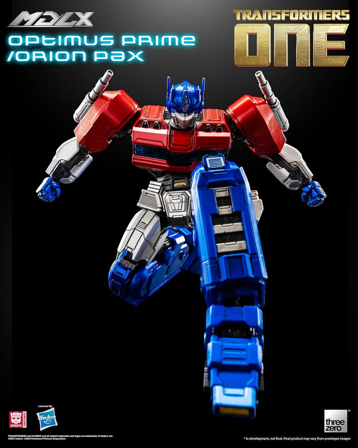 threezero store Transformers One: Optimus Prime Orion Pax MDLX Actionfigur