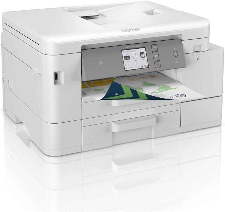 Brother MFC-J4540DW 4-in-1 Farbtintenstrahl-Multifunktionsgerät (Drucker, Scanner, Kopierer, Fax), w