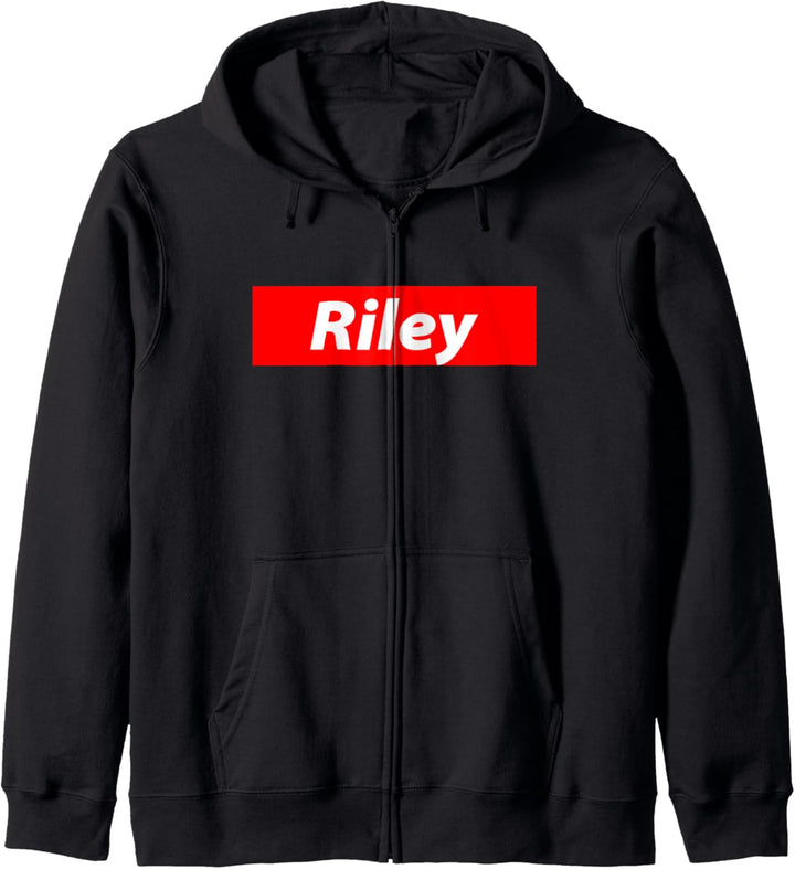 Riley Name 90er Jahre Streetwear Y2K Kostüm für Riley Kapuzenjacke