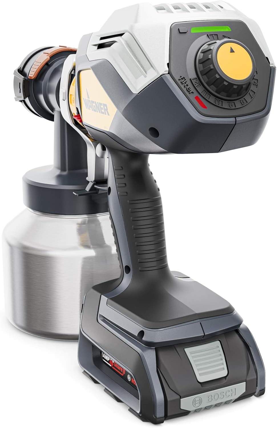 WAGNER FinishControl 4000 18V FineSpray Kit - das Mobile XVLP Akku-Farbsprühsystem inkl. Akku FC 400