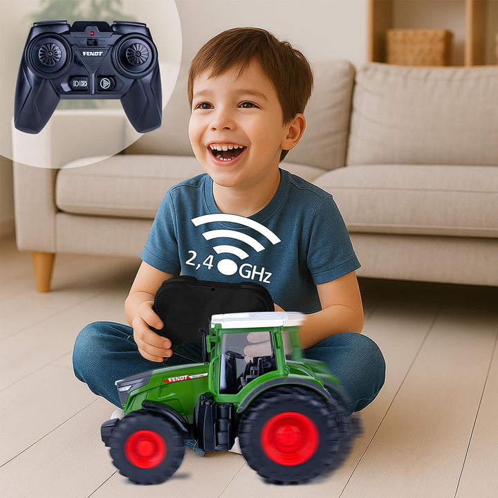JAMARA 405340 Fendt 1050 Vario 1:24S 2,4GHz - Traktor Fendt Vario Spielzeug, Ferngesteuert RC Trakto
