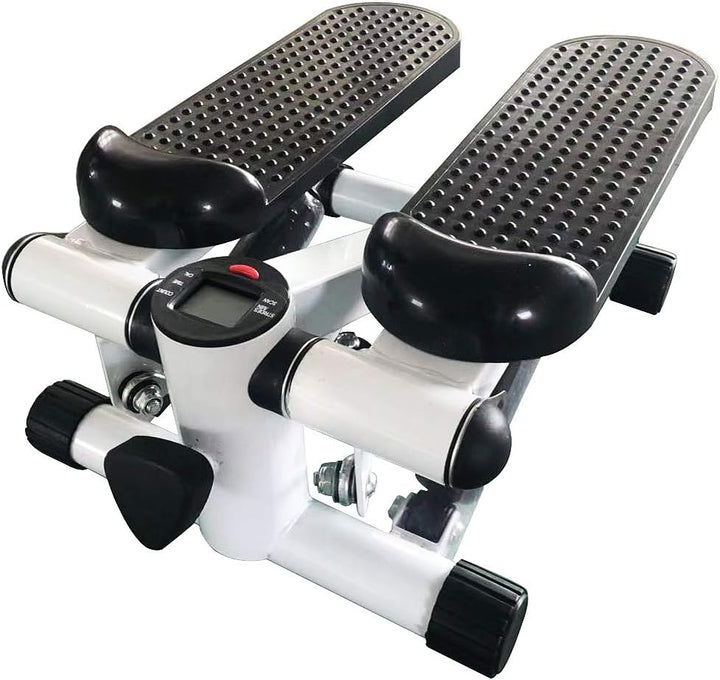 Stepper mit Power Ropes, Up-Down-Stepper mit Multifunktions-Display, Drehstepper & Sidestepper für A