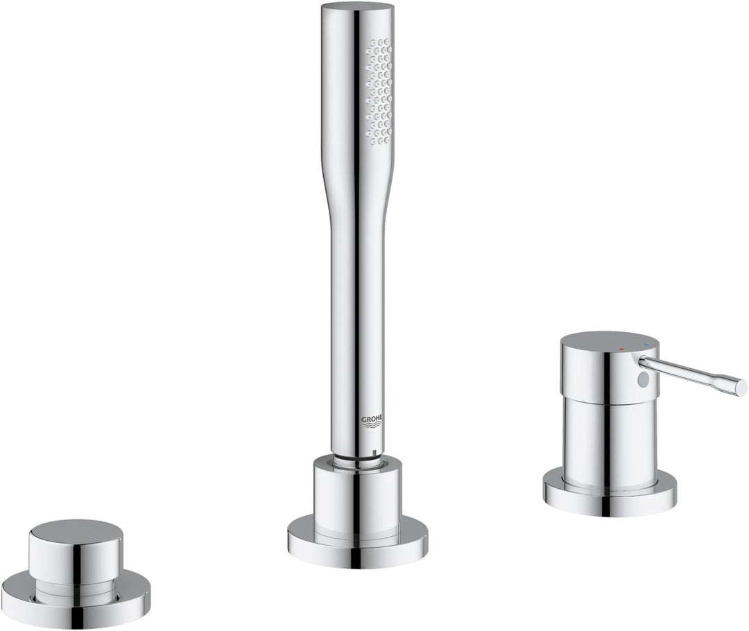 GROHE Essence | Badarmaturen - 3-Loch Einhand-Wannenkombination, chrom | 19976001, 3-Loch Einhand- W