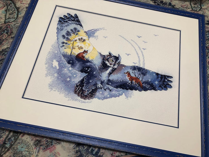 Riolis 1954 Kreuzstich Set Zählmuster, Baumwolle, mehrfarbig, 40x30cm