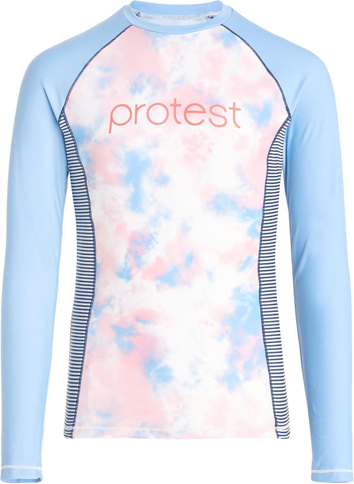 Protest Mädchen Langarm-Rashguard PRTDELIA JR Sugarcoral 116, Sugarcoral 116