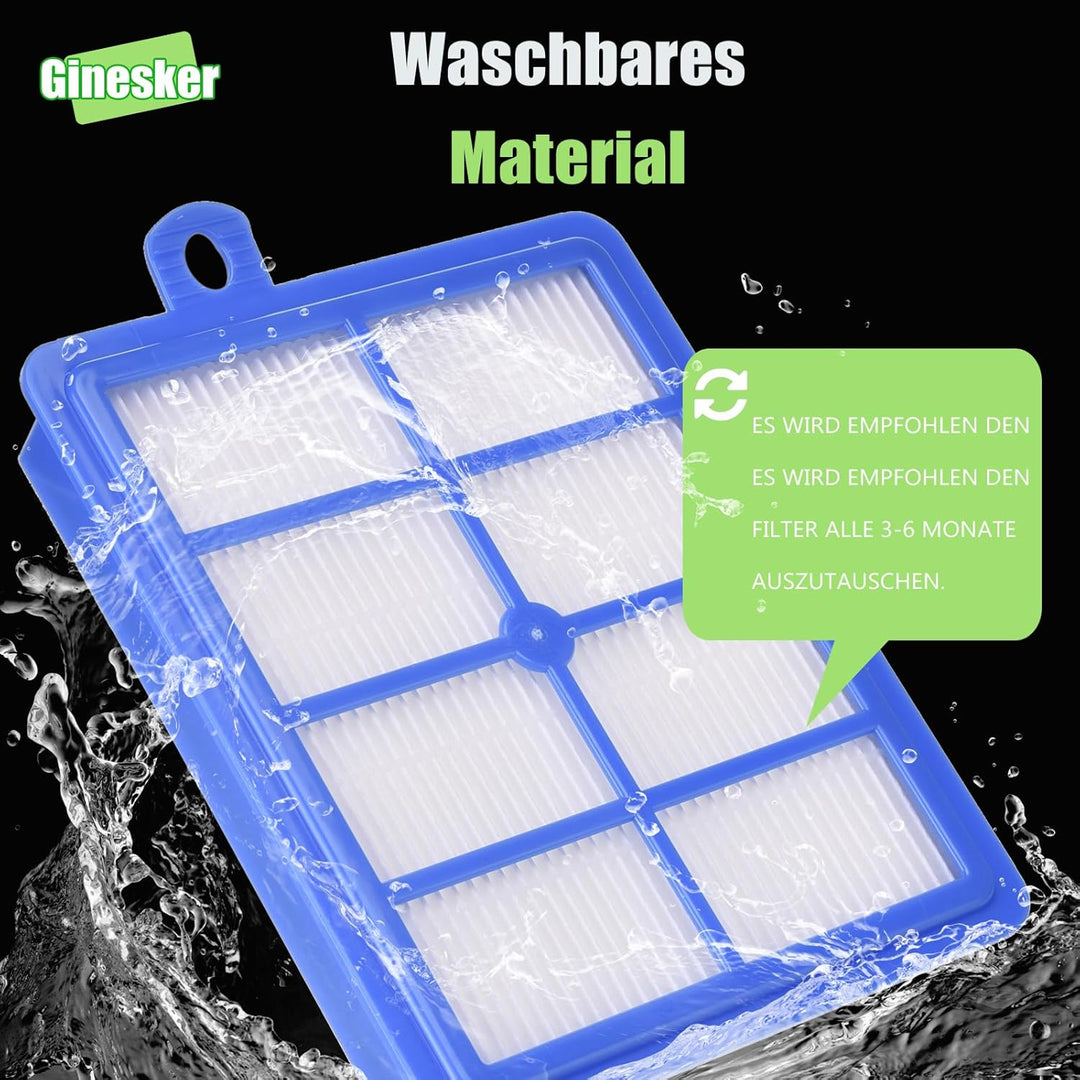 Filter für AEG AUSK11 LX7 LX8 Allergy Plus Performance Staubsauger, Ersatzfilter Zubehör für AEG AFS