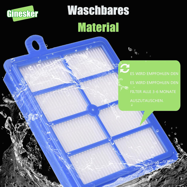 Filter für AEG AUSK11 LX7 LX8 Allergy Plus Performance Staubsauger, Ersatzfilter Zubehör für AEG AFS