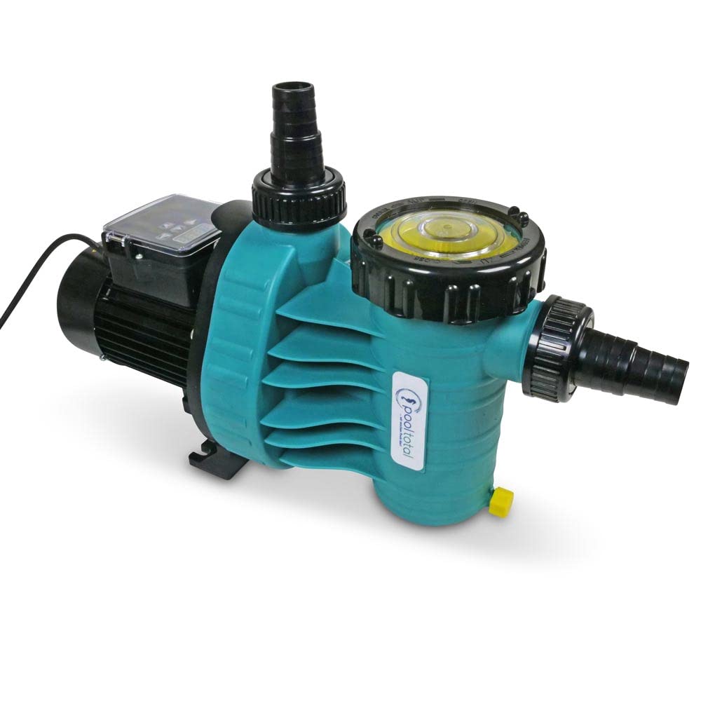Leistungsstarke 11 m³/h Aqua Plus TIMER Filterpumpe - Für Becken bis 50.000 l Wasserinhalt - Premium