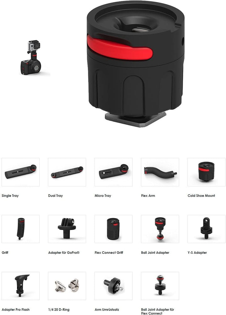 Flex-Connect Kaltschuh Schwarz, Schwarz