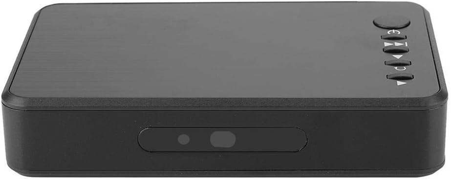 ASHATA HDMI Mediaplayer, Mini 1080P 4K Full-HD Ultra HDMI Digitaler Multimediaplayer mit Adapter und