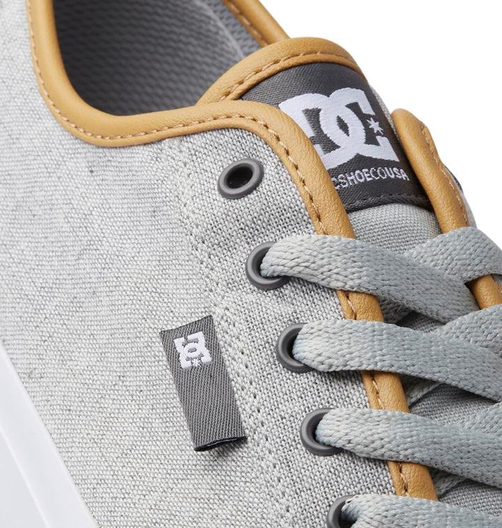 DC Shoes Herren Manual Sneaker 42.5 EU Grey Light Grey, 42.5 EU Grey Light Grey