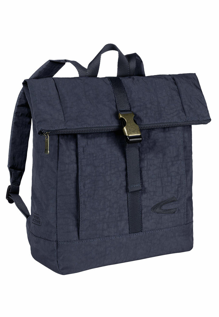 camel active Journey Herren Bags Rucksack Backpack, 22 L Dunkelblau Blau M, Blau M
