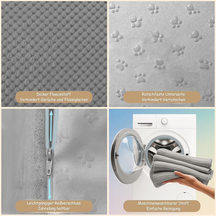 Niubya Hundetreppe für Kleine Hunde, H40 cm, für Katzentreppe Hundetreppe Bett und Sofa, ältere und