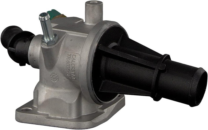 febi bilstein 32646 Thermostat mit Gehäuse, Dichtung und Temperaturschalter , 1 Stück