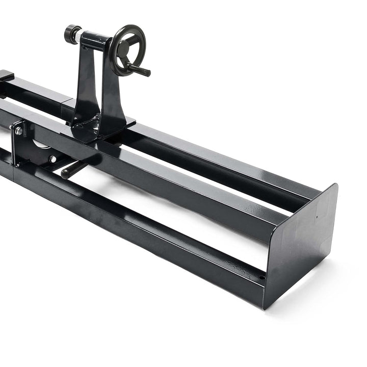 Wiltec Drechselbank 400 W mit verstellbarem Reitbock, Drechselmaschine mit Planscheibe u. Sicherheit