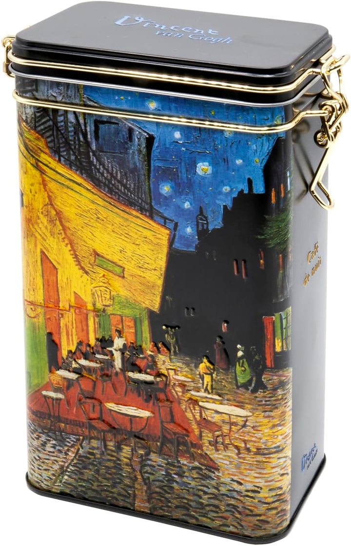 Fridolin 19403 - Vorratsdose/Kaffeedose aus Metall mit Bügelverschluss, Volumen ca. 1,4 Liter - Van