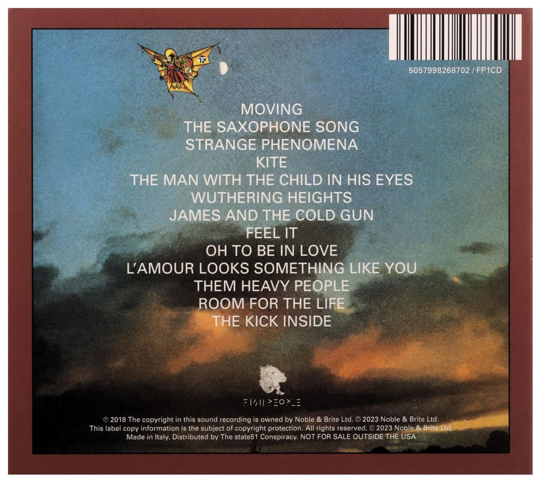 Kick Inside - 2018 Remaster, Audio-CD