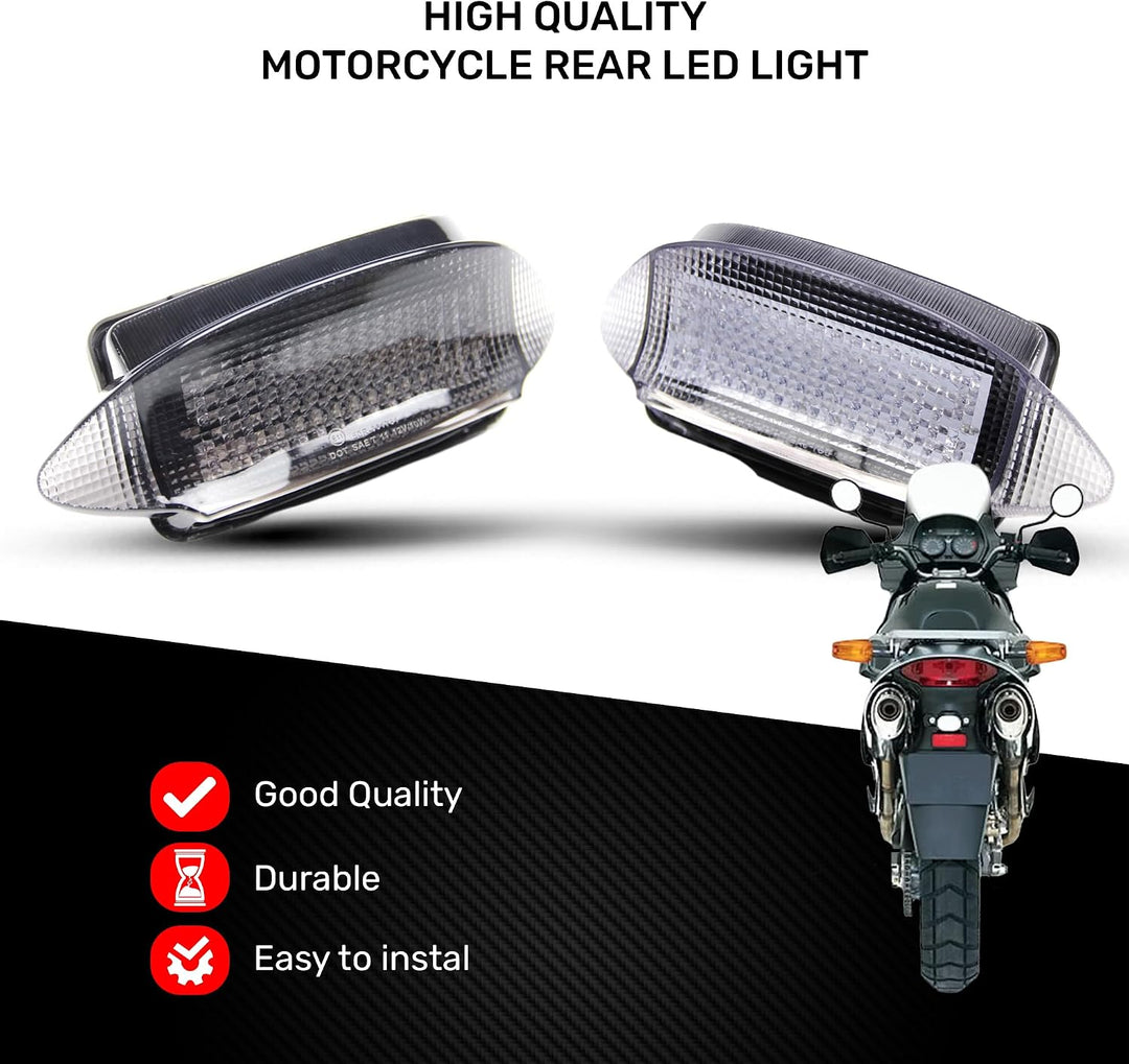avdb-moto LED-Bremslicht mit integrierten Blinker kompatibel mit Honda Cbr 600, F3, 1997/1998, VADER