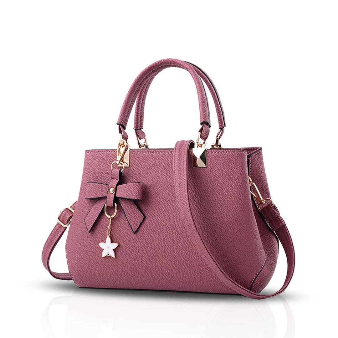 NICOLE & DORIS Damen Handtaschen Designer Tasche Elegante Frauen Umhängetasche PU Leather Shopper He