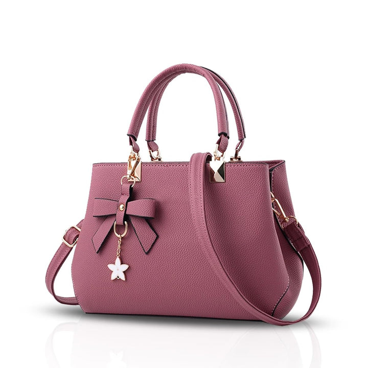 NICOLE & DORIS Damen Handtaschen Designer Tasche Elegante Frauen Umhängetasche PU Leather Shopper He