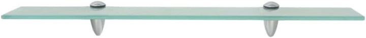 vidaXL Wand Regal Glasregal Glasboden Glasablage Badregal Glas 60x10 cm 8 mm Transparent 60 x 10 cm,