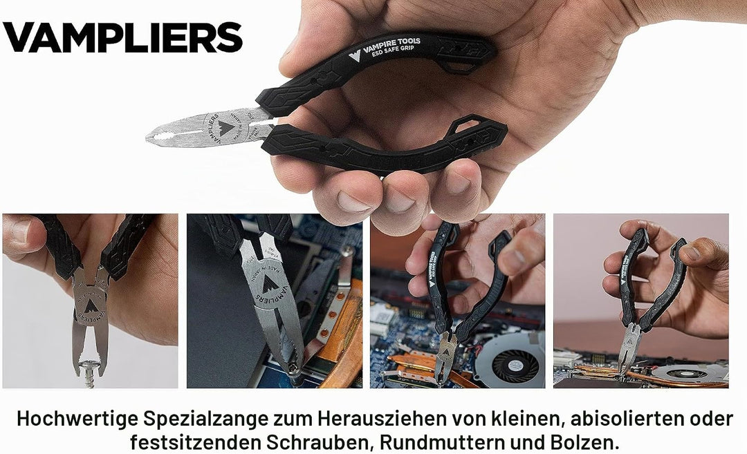 VamPLIERS Mini-Schraubenauszieherzange 5 Mini-Zange, 5 Mini-Zange