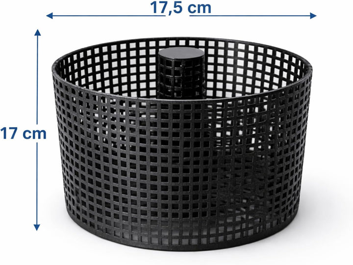 Pelletkorb 17 cm Kaminbrennkorb Pellet Pellets Kaminkorb