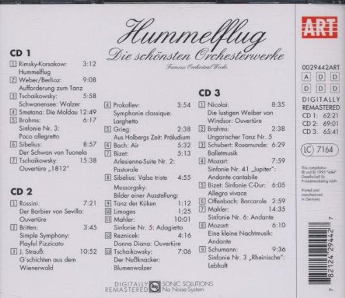 Hummelflug-die Schönsten Orc, Audio-CD