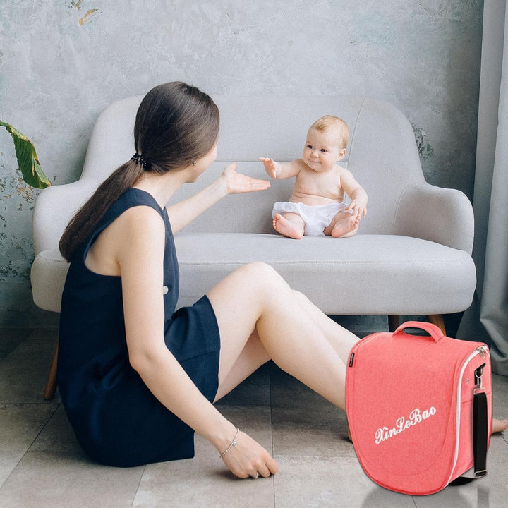 Upgrade Travel Bassinet, Foldable Bassinet, with Mouito Net and Awning, Portable Bassinets, Bed Bass