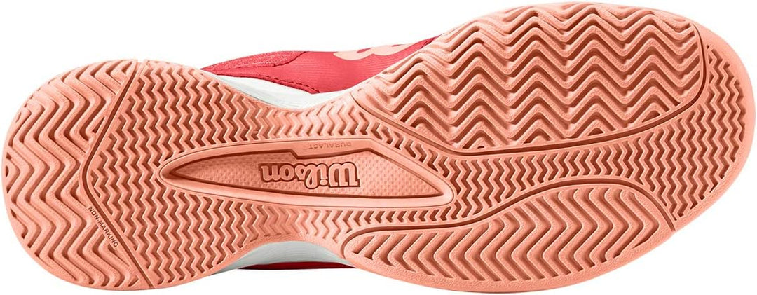 Wilson Jugend/Kinder Tennisschuhe, RUSH PRO JR QL, Für alle Bodenbeläge, Alle Spielertypen 37 2/3 EU