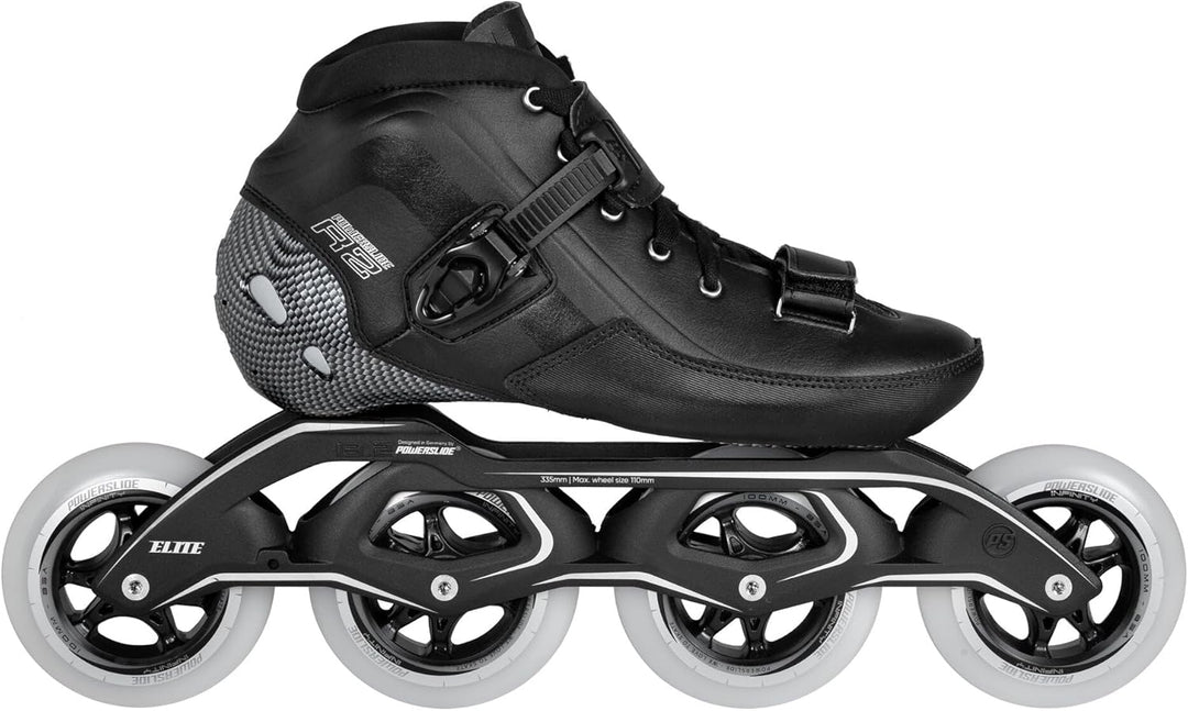 Powerslide Inline Skate R2 100, für Marathon und Fitness, für Damen und Herren 43, 43