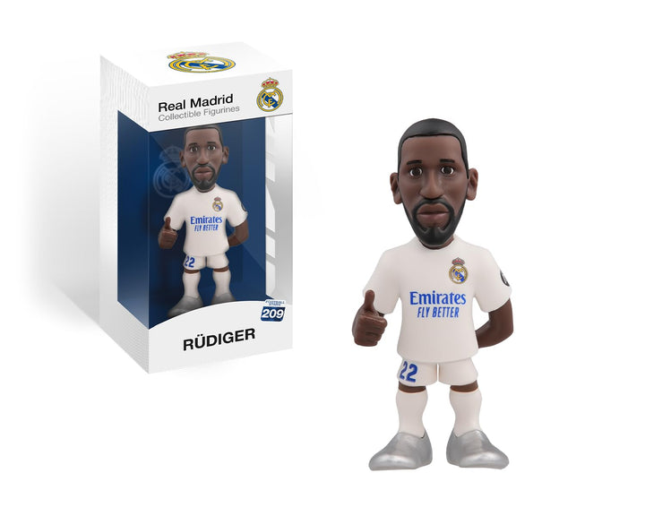 MINIX - Fussball Stars #209 - Real Madrid - Rudiger 22 - Sammelfigur 12 cm Rüdiger, Rüdiger