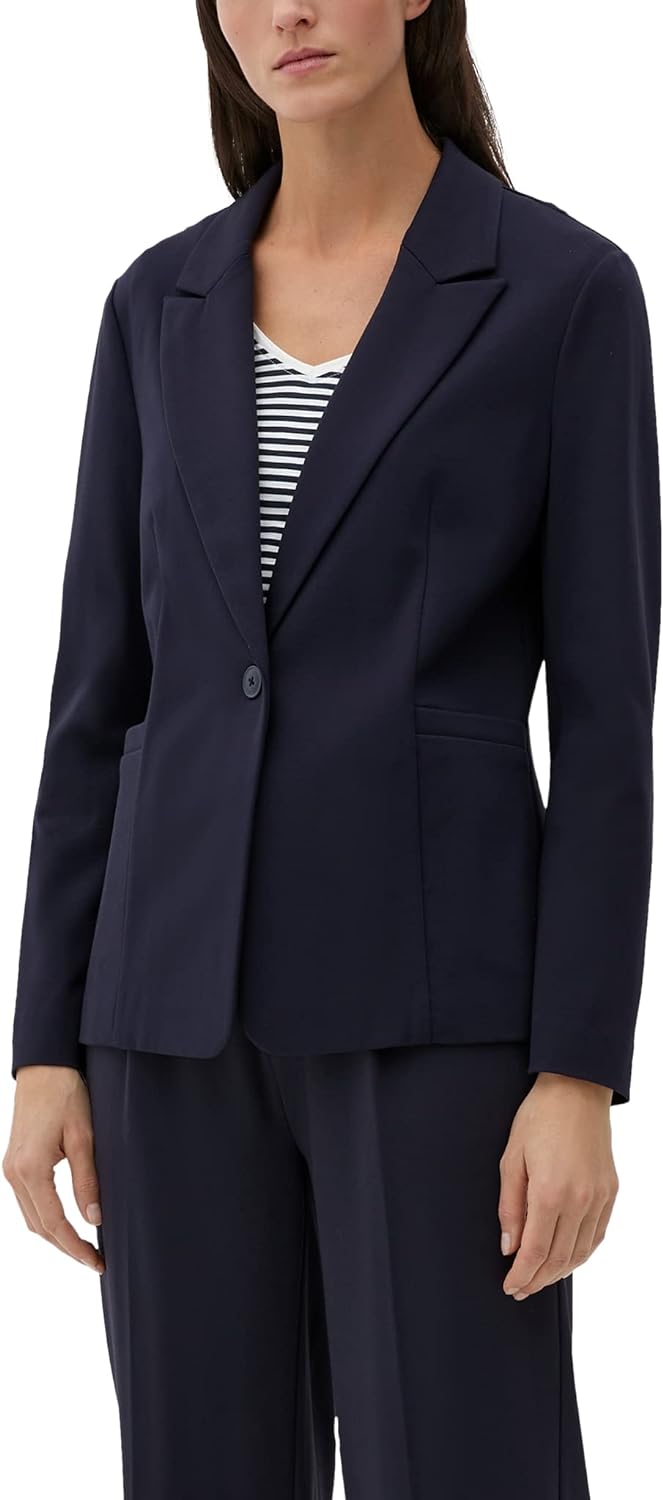 s.Oliver Damen Blazer 32 Blau, 32 Blau