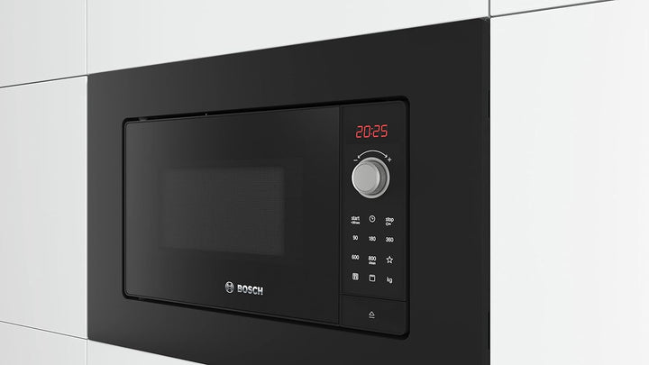 Bosch Elettrodomestici BEL623MB3 Serie 2 Einbaumikrowelle, 60 x 38 cm, schwarz