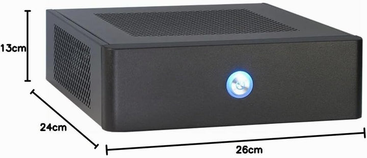 Inter-Tech 88881217 Case ITX-601 ITX Black, 60W