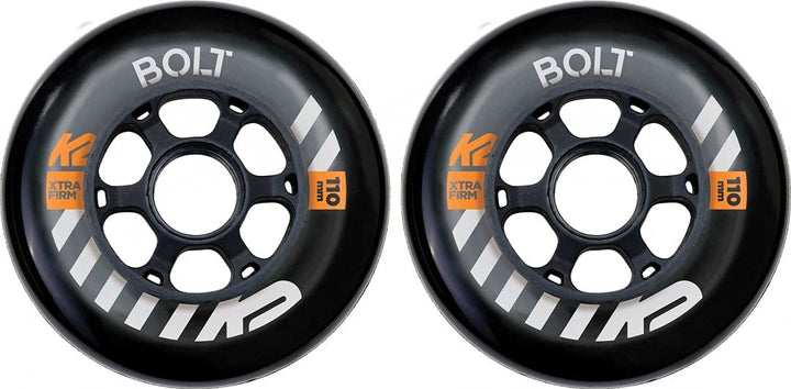 K2 Skates URBAN Bolt 110 MM 90A 2-Wheel Pack – Black – 30F3016