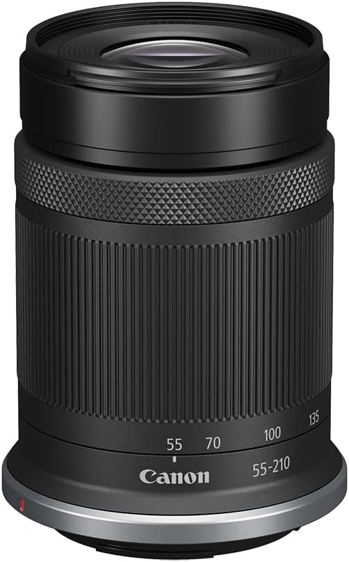 Canon RF-S55-210 mm F5-7.1 ist STM für Canon APS-C spiegellose RF-Mount-Kameras, Telezoom, kompakt,