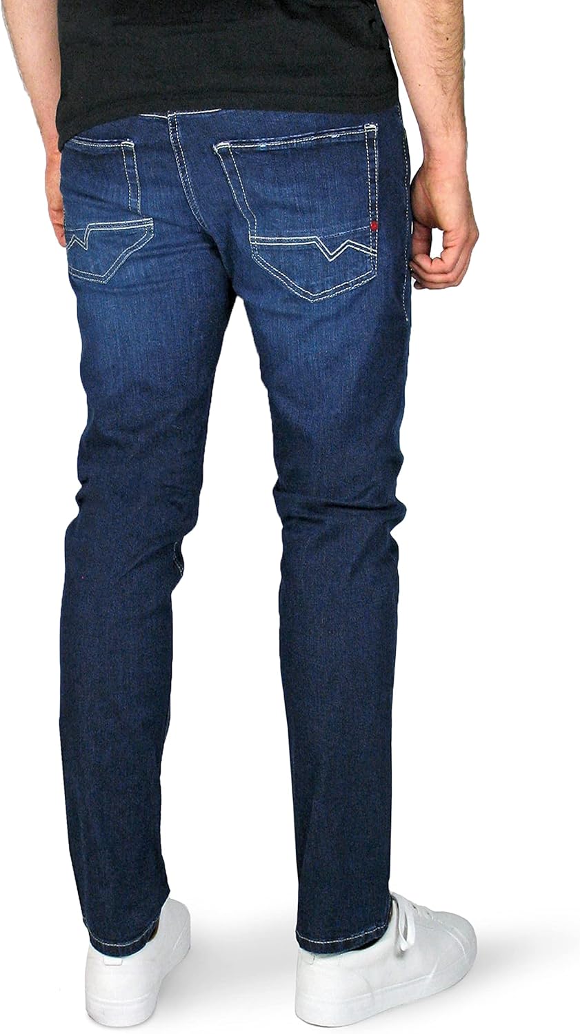 MAC Arne Pipe - *36/34 36W / 34L H680 Deep Blue Authentic Wash, 36W / 34L H680 Deep Blue Authentic W