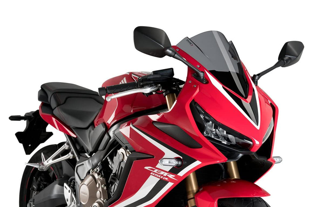 Puig Racingscheibe 3568F für Honda CBR650R 19' Stärk getönt, Stärk getönt