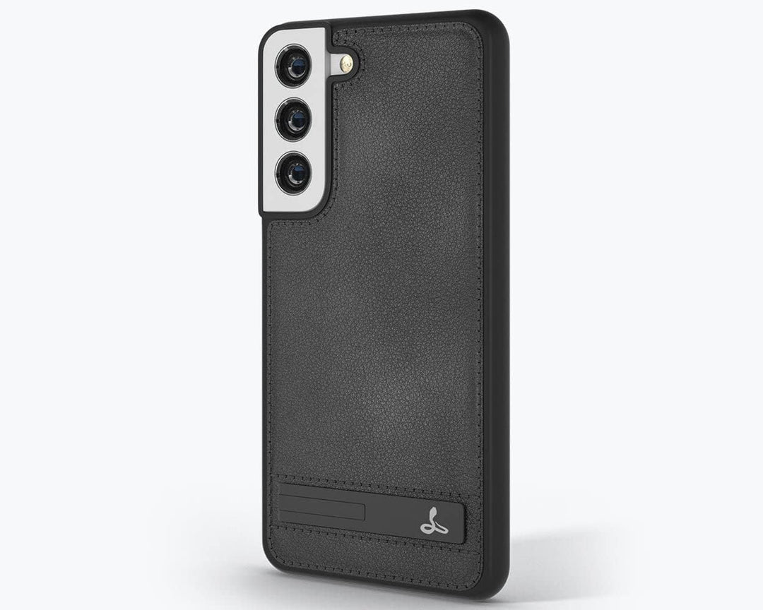 Snakehive Metro Lederhülle für Samsung Galaxy S23 || Echtleder Handyhülle mit Standfunktion || Echtl