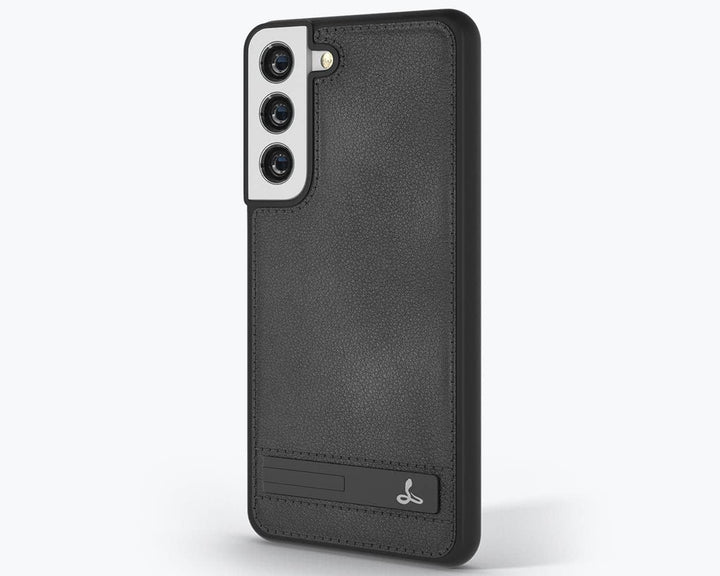 Snakehive Metro Lederhülle für Samsung Galaxy S23 || Echtleder Handyhülle mit Standfunktion || Echtl